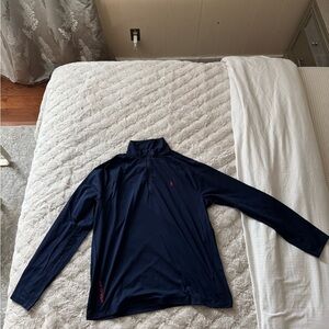 Polo Ralph Lauren Men’s Navy Zip Up Sweater Size L